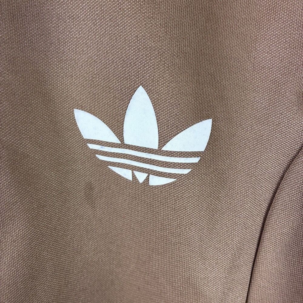 Adidas Originals Mens Brown Full Zip Jacket Size Medium Parley Ocean Plastic - Picture 2 of 8
